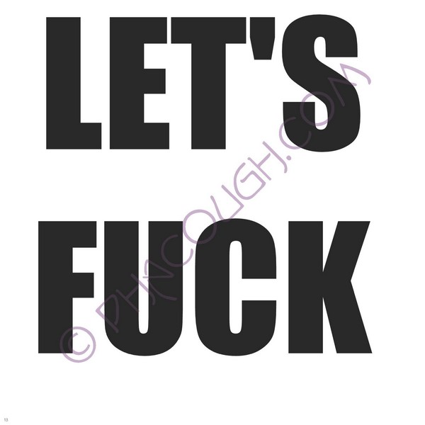 Let's Fuck Let's Fuck