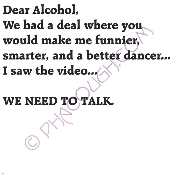 Dear Alcohol Dear Alcohol