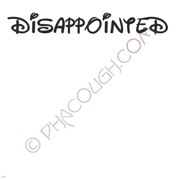 Disappointed Disappointed